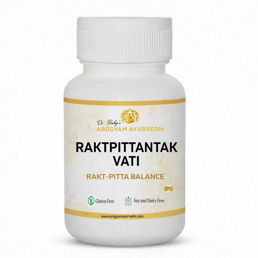 Raktpittantak Vati Tablet | Dr. Pushp Arogyam Ayuvedm