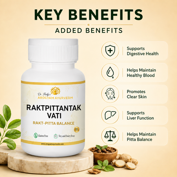 Raktpittantak Vati | Ayurvedic Blood & Pitta Balance Support Herbal Tablet