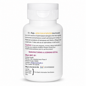 Shatavari Capsules for Women Wellness | Hormonal Balance & Reproductive Health Support