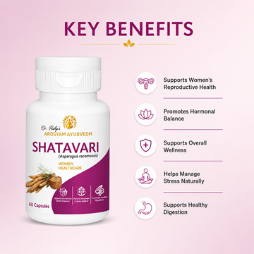 Shatavari Capsules for Women Wellness | Hormonal Balance & Reproductive Health Support