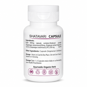 Shatavari Capsules for Women Wellness | Hormonal Balance & Reproductive Health Support