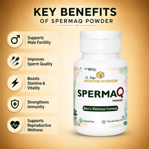 Sperma Q Powder for Men's | Dr. Pushp Arogyam Ayurvedm