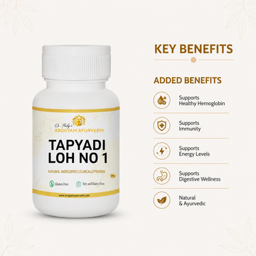 Tapyadi Loh No. 1 Tablets | Natural Iron & Anemia Support Ayurvedic Formula