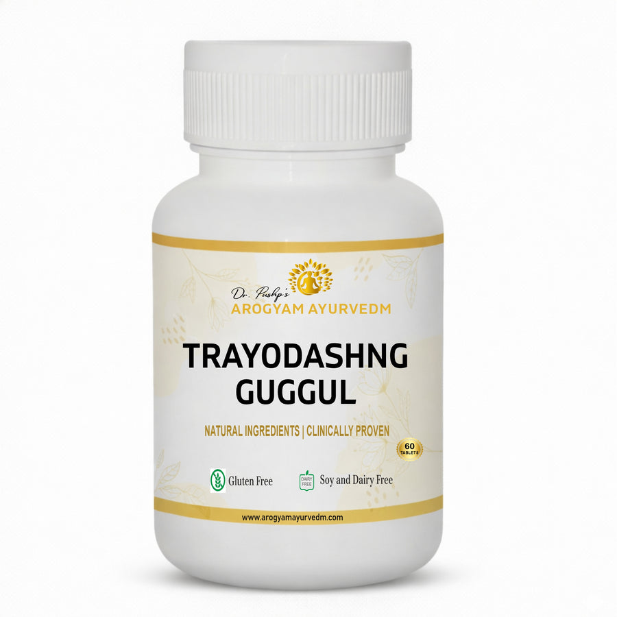 Trayodashang Guggul Tablets | Dr. Pushp Arogyam Ayurvedm