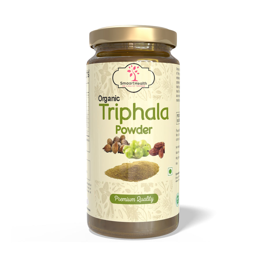 Organic Triphala Powder for digestion support 100g