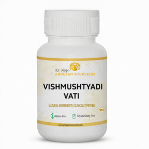 AROGYAM AYURVEDM Vishmushtyadi Vati Helps in reducing inflammations and natural analgesic