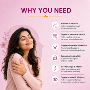 Shatavari Capsules for Women Wellness | Hormonal Balance & Reproductive Health Support